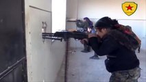 Syria War : YPG in Heavy Clashes Against Baathist Regime in Al Hasakah - Syrian Civil War 2015