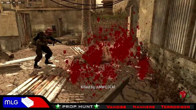 Call of Duty 4: Prop Hunt Funny Moments - Cinder Block Family, Seananners' Hack (COD4 Mod) Vanoss G