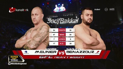 Andre Meunier - Naoufal Benazzous GFC 5 Dubai (Bilgehan Demir Anlatımı)