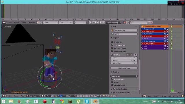 Tuto Blender # 1 faire une animation minecraft