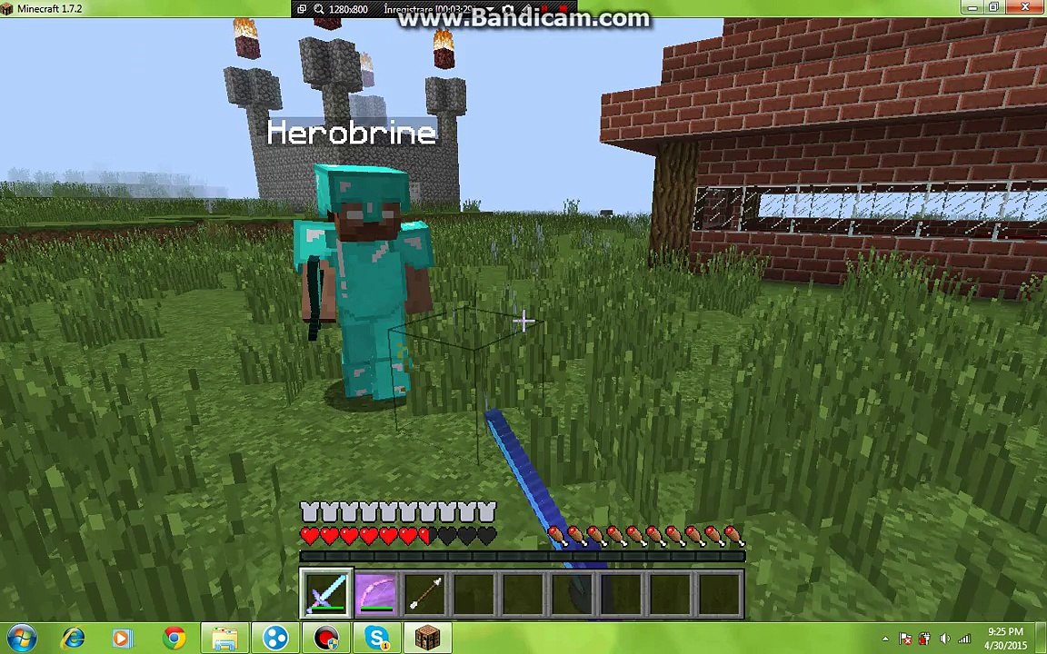 Minecraft Animation: Herobrine VS Notch