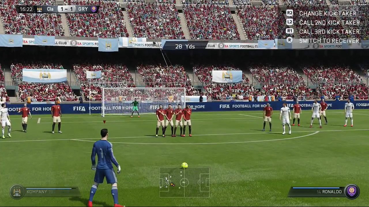 FIFA 15 Ultimate Team - Cristiano Ronaldo Playing Keeper and scoring goals ! LOL