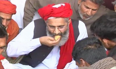 Sirajul Haq spends Labour Day with railway coolies