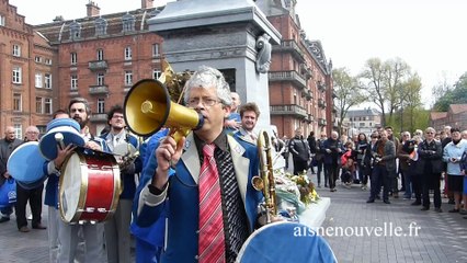 1er Mai du Familistère : les festivités lancées en fanfare à Guise