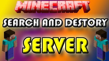 Minecraft Search and Destroy Server - Riding Solo