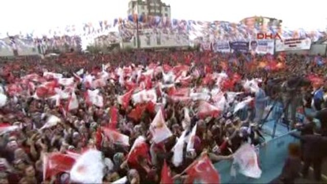 Kastamonu Başbakan Davutoğlu, Kastamonu Mitinginde Konuştu 2