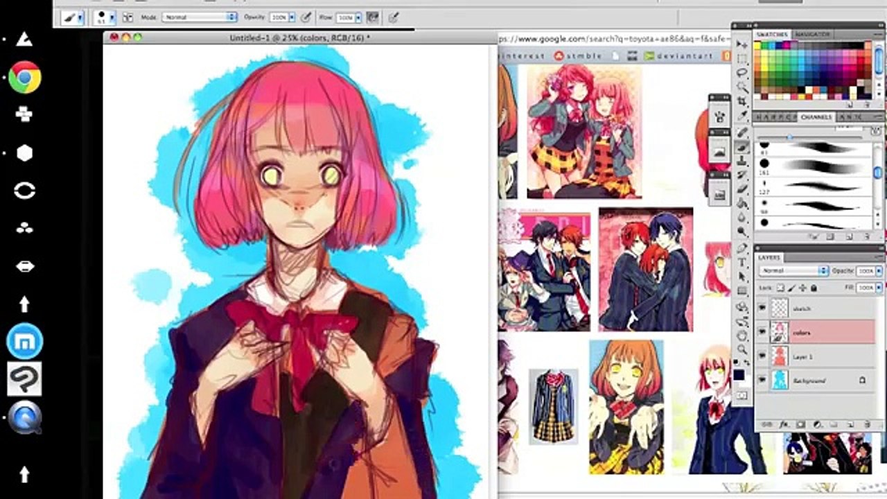 Digital Painting Tutorial/Speedpaint