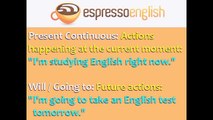 Present Continuous for Future Use- english grammar tenses- learning english online