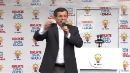 Kastamonu Başbakan Davutoğlu, Kastamonu Mitinginde Konuştu 4