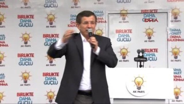 Kastamonu Başbakan Davutoğlu, Kastamonu Mitinginde Konuştu 4