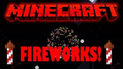 Minecraft How to Craft Fireworks - Minecraft 1.8