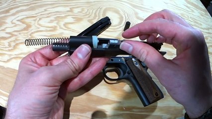 How to Clean my Browning 1911 Pistol