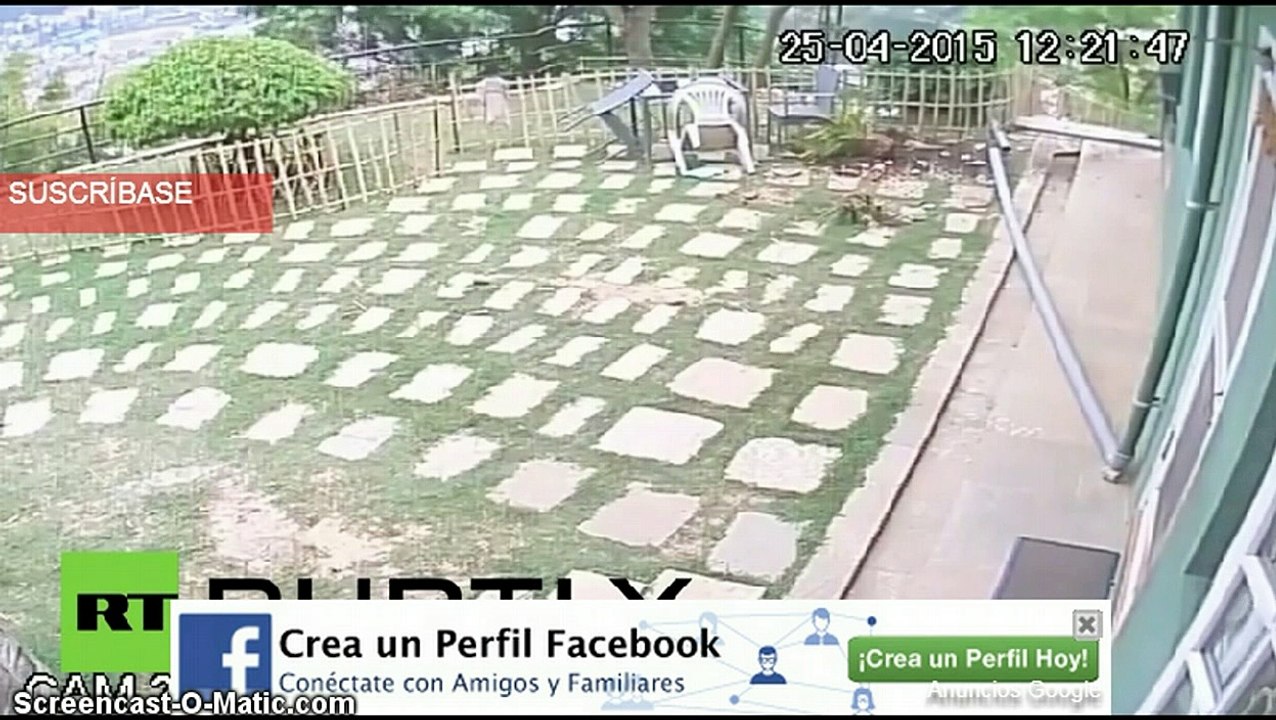 Fuerte terremoto en Nepal de 7. 9 grados