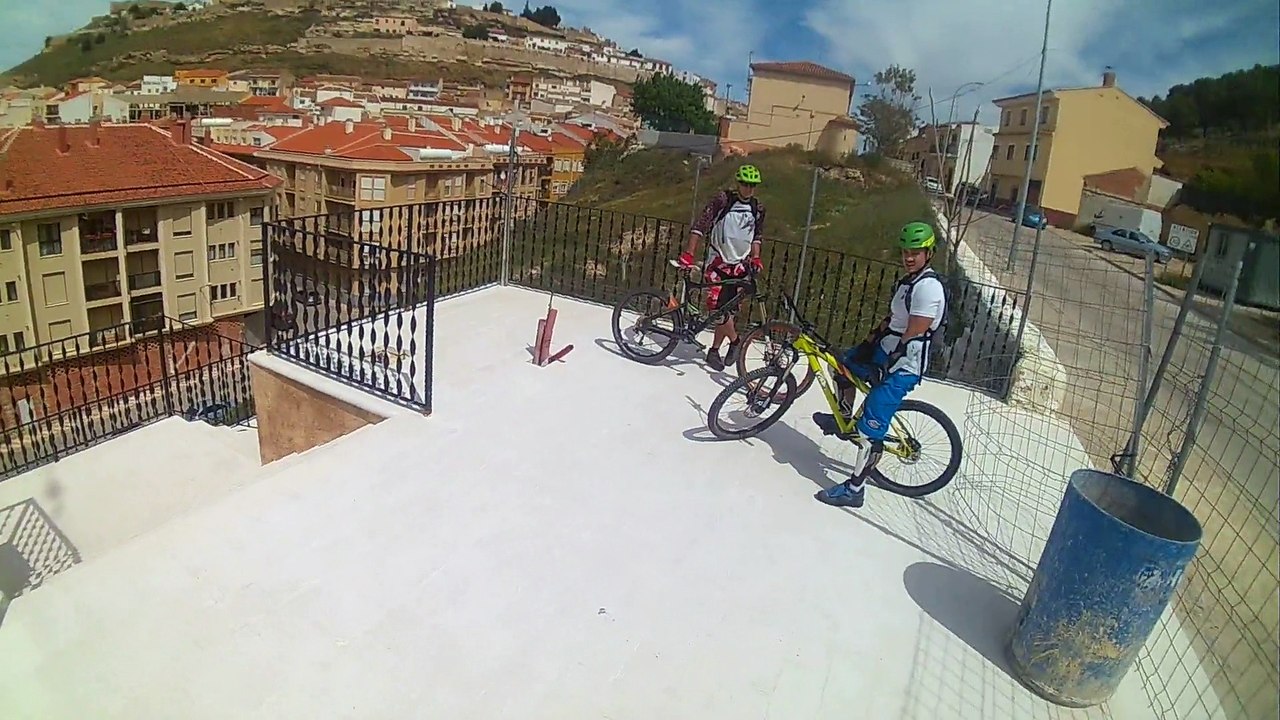 Bajando escaleras