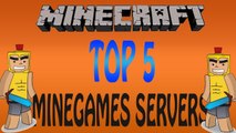 Minecraft Top 5 Minigame Servers - Best Minecraft servers 1.8