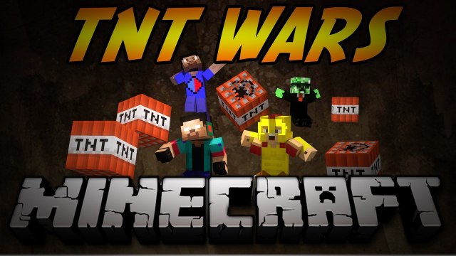 Minecraft BRAND NEW MINIGAME - TNT Wars - SUICIDE BOMBERS w/ Palmerater and friends