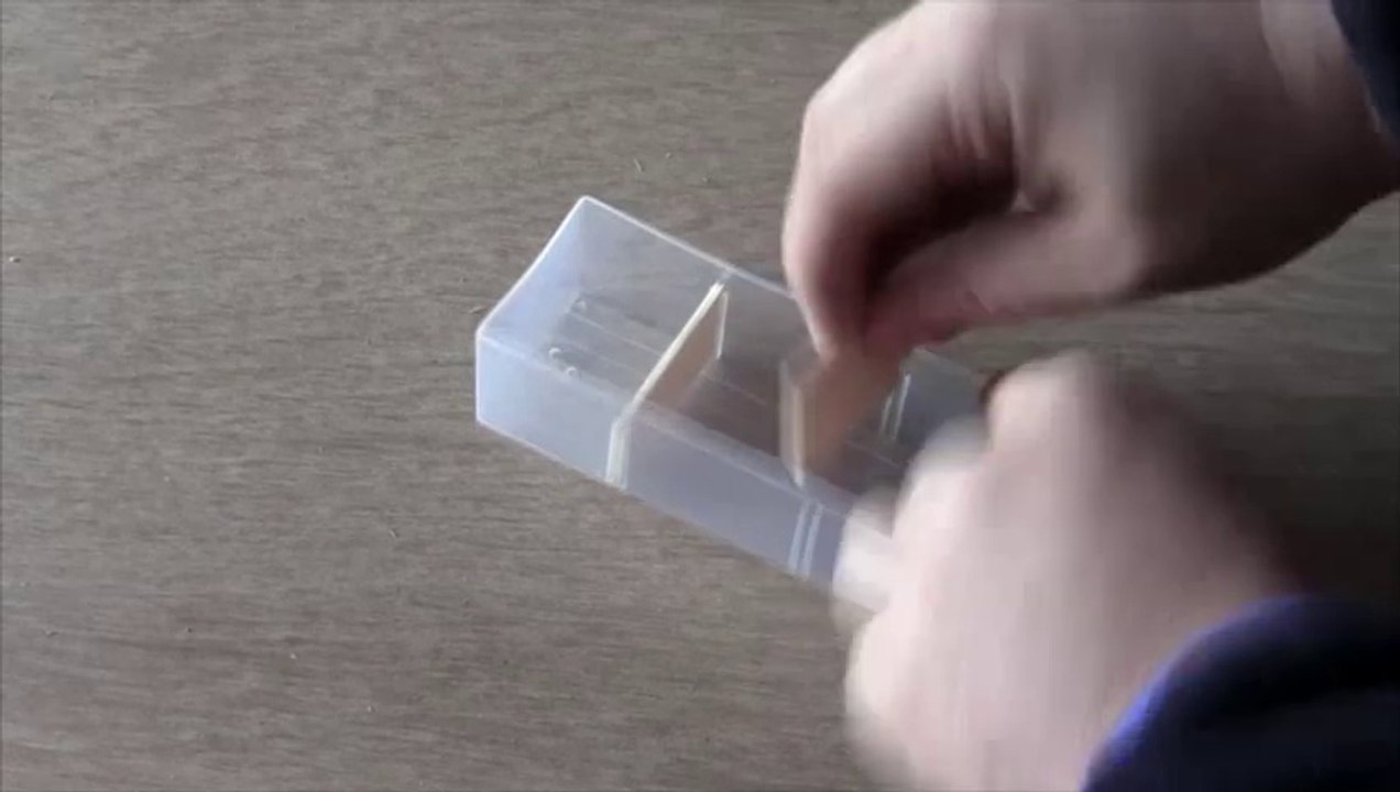 Make your own low cost dividers for parts cabinets