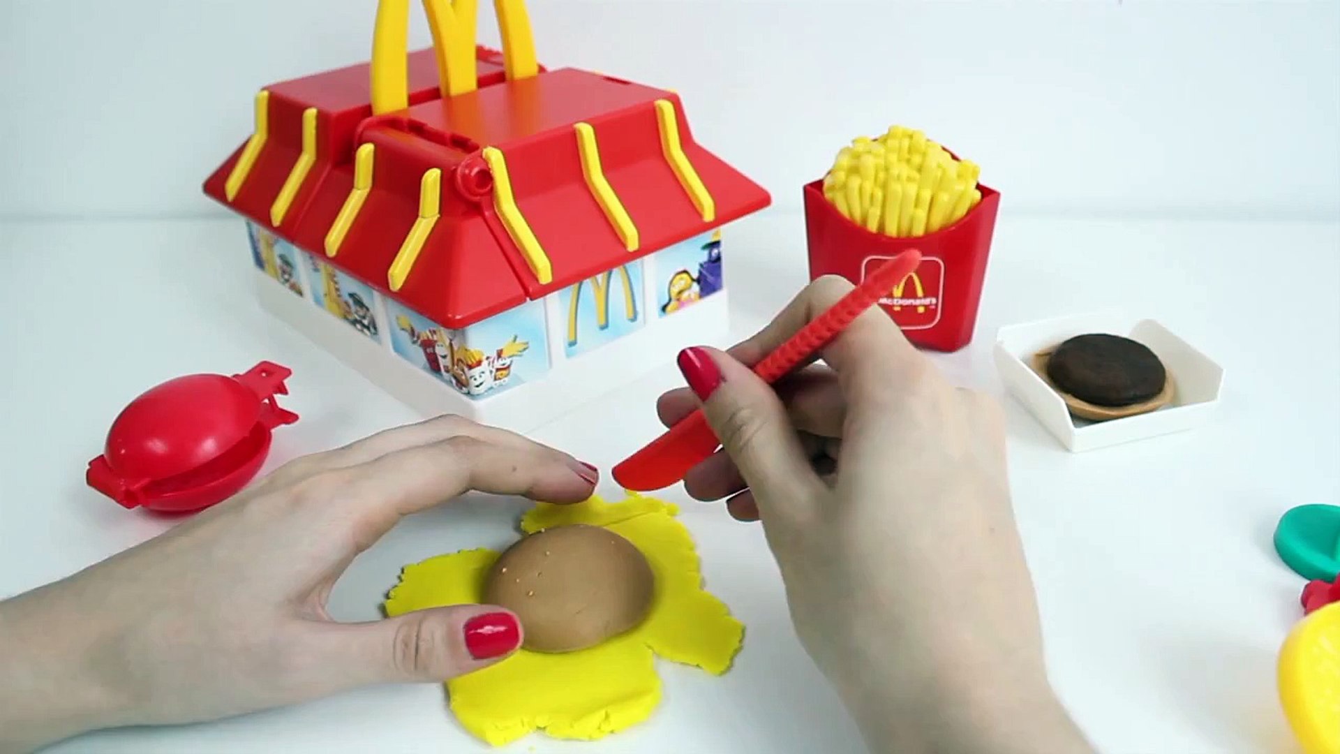 Play Doh McDonald's Restaurant Playset Make Burgers IceCream French Fries  Chicken McNuggets Toy Food - video Dailymotion