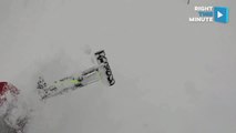 Massive Avalanche Buries Skier Alive