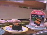 Conveyor Belt Sushi in Japan