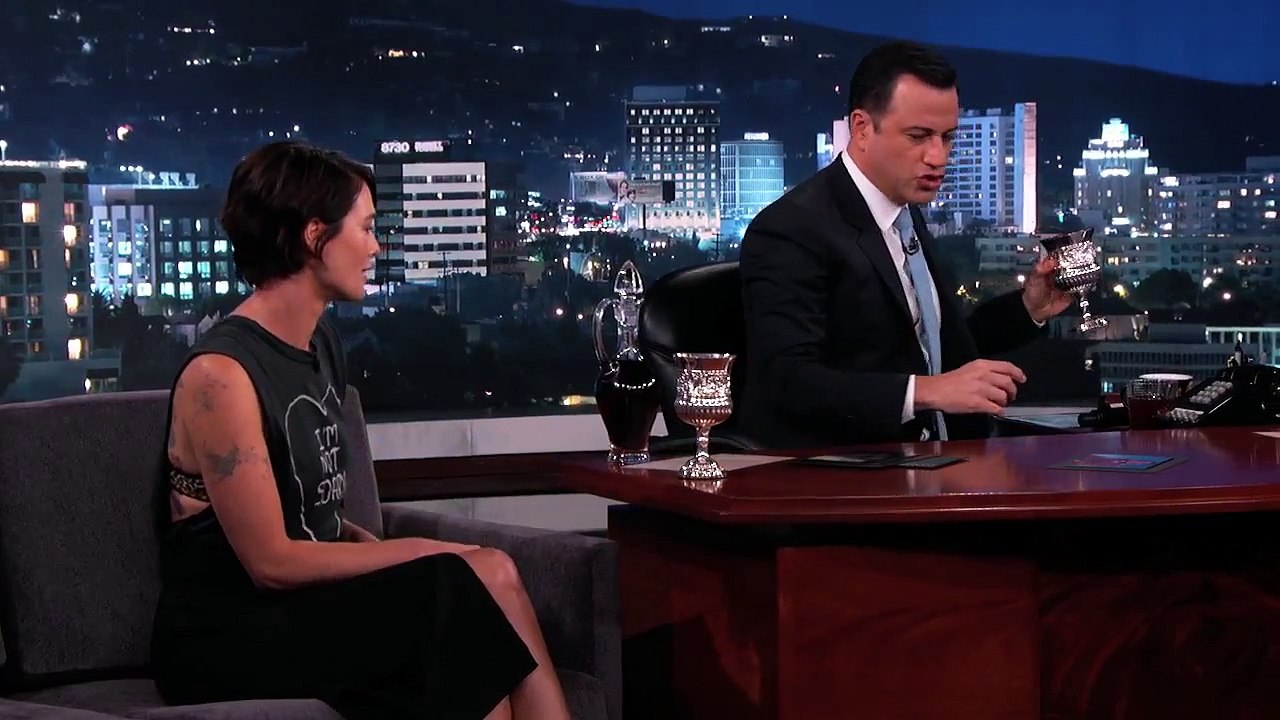 (Cersei Lannister) Lena Headey and Jimmy Kimmel  Talk Game Of Thrones Style