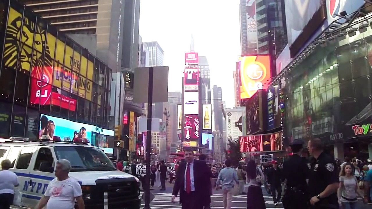 Street Scenes of Midtown Manhattan, New York City