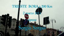 Bora a Trieste 200 all'ora