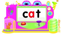 Blending CVC words with Starfall (e.g., /c/a/t/ ): phoneme substitution, deletion, and blending