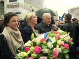 Irruption des Femen, père encombrant, journalistes agressés: 1er mai gâché pour Marine Le Pen