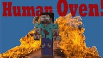 Minecraft Traps - Minecraft PVP Trap - Human Oven!