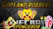 Minecraft (MODDED) Cops and Robbers - Spongebob Mod - W/ Palmerater and Friends