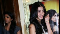 Indian actress sruthihasan white dress sexy stills