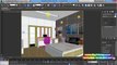 Học 3d max 4. P9  Vẽ nội thất 1 căn phòng ngủ - learning study 3d draw an interior perpective