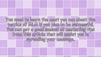 Tips To Incorporate Into Your Network Marketing Plan