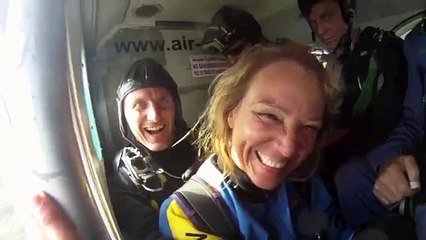 Tandem-Sprung Carola - SkyDive Tandem Stuttgart
