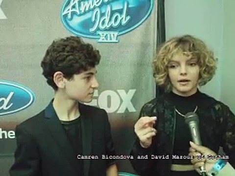 David Mazouz and Camren Bicondova of Gotham Interview 2015