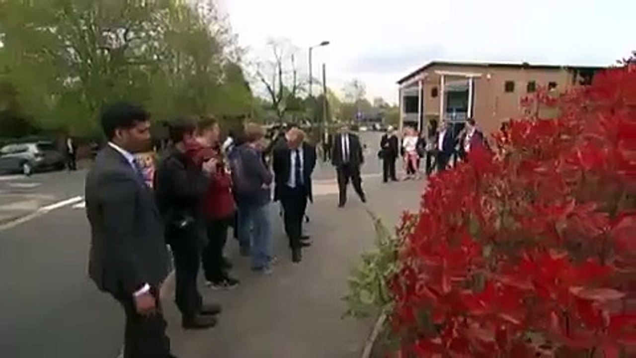 Hilarious moment man loses trousers during Clegg selfie attempt - YouTube