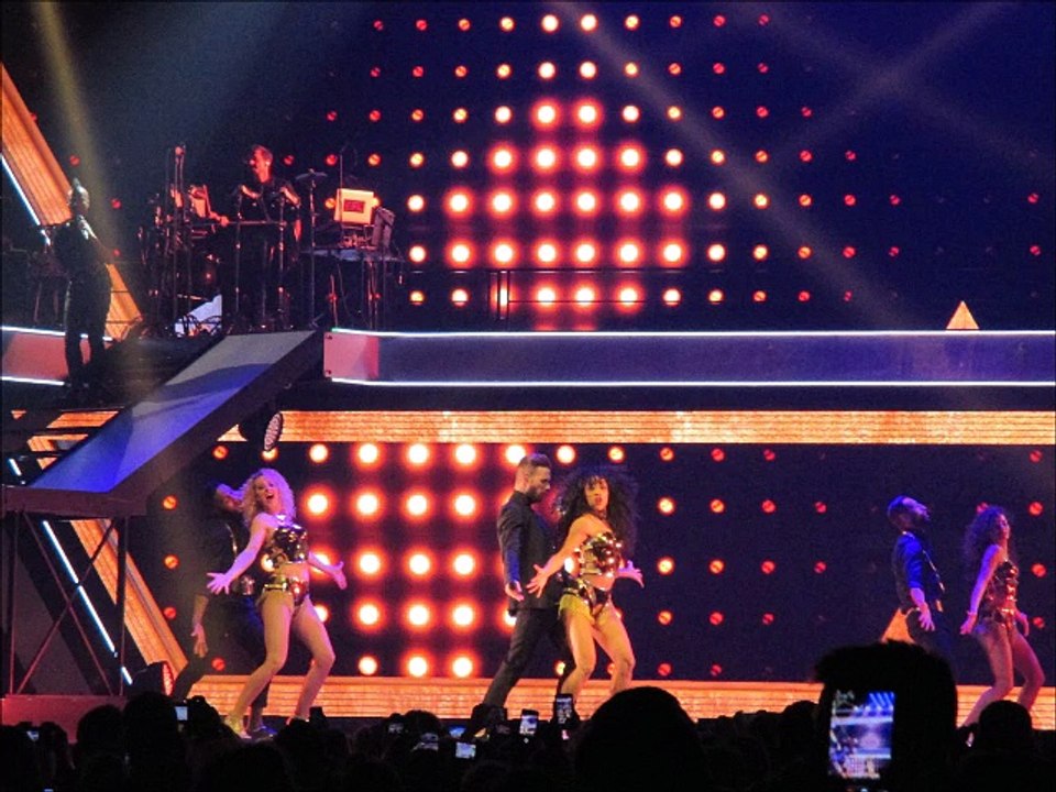 video sur mat pokora concert de Lille et divers photos