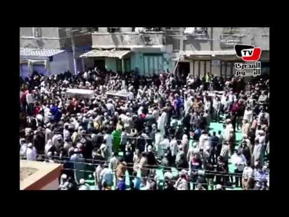 الألاف بالدقهلية يشيعون ٦صيادين لقوا حتفهم في رحلة صيد بالبحر الأحمر