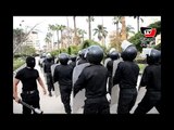 قوات الأمن تغني «عندنا مأمورية» بعد فض اشتباكات بجامعة المنصورة