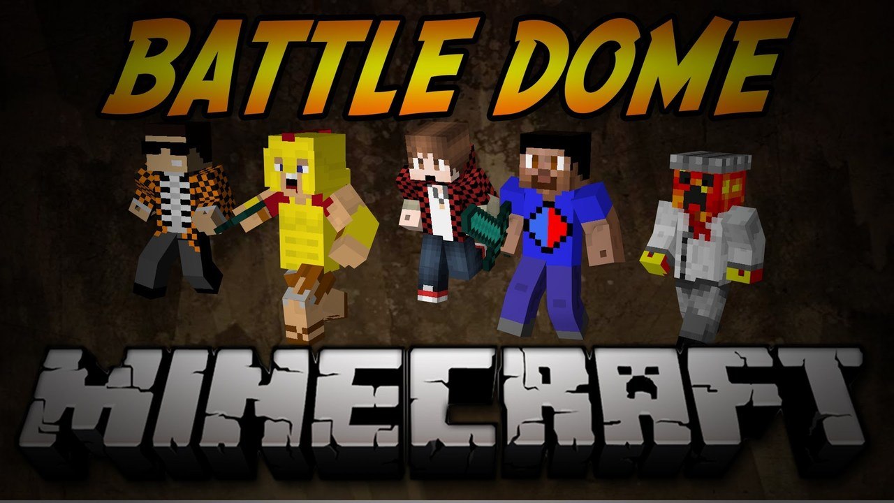 Minecraft Battle Dome - Jags and Rags - W/ Mitch, Bodil, Vikk, and Preston