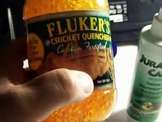 Homemade  cricket quencher gut load