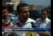 Ollanta Humala sobre aporte: “Pregúntenle al tesorero de UPP”