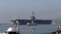 USS John C. Stennis arrives in San Diego