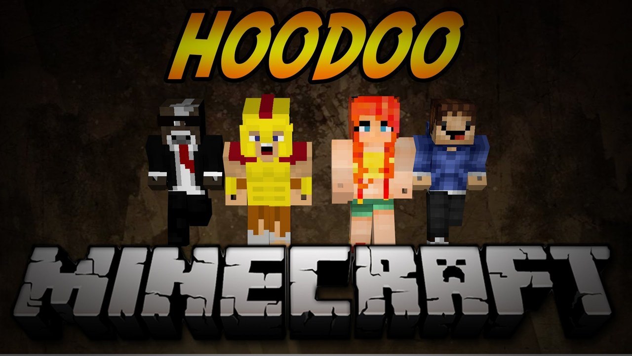 Minecraft HOODOO Defense - First Defender Win?! W/ Woofless , RUsher, and DRPSN