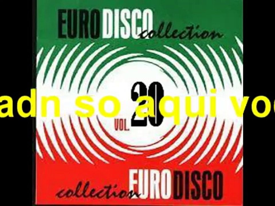 collection euro disco vol; 20 o original