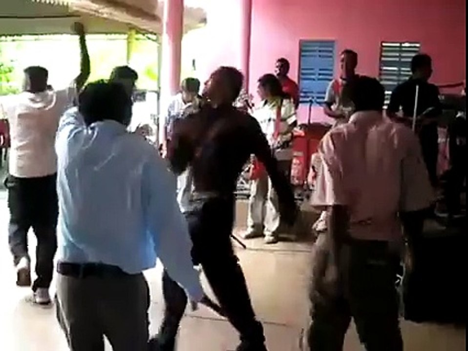 Crazy Man Dance Like a Zombies