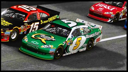 Nascar the Game: Inside Line Crashes #1