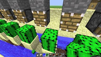 Minecraft - How to Build Automatic Cactus Farm 1.2.5