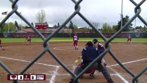 Dog Runs on Softball Field and Steals Players Glove